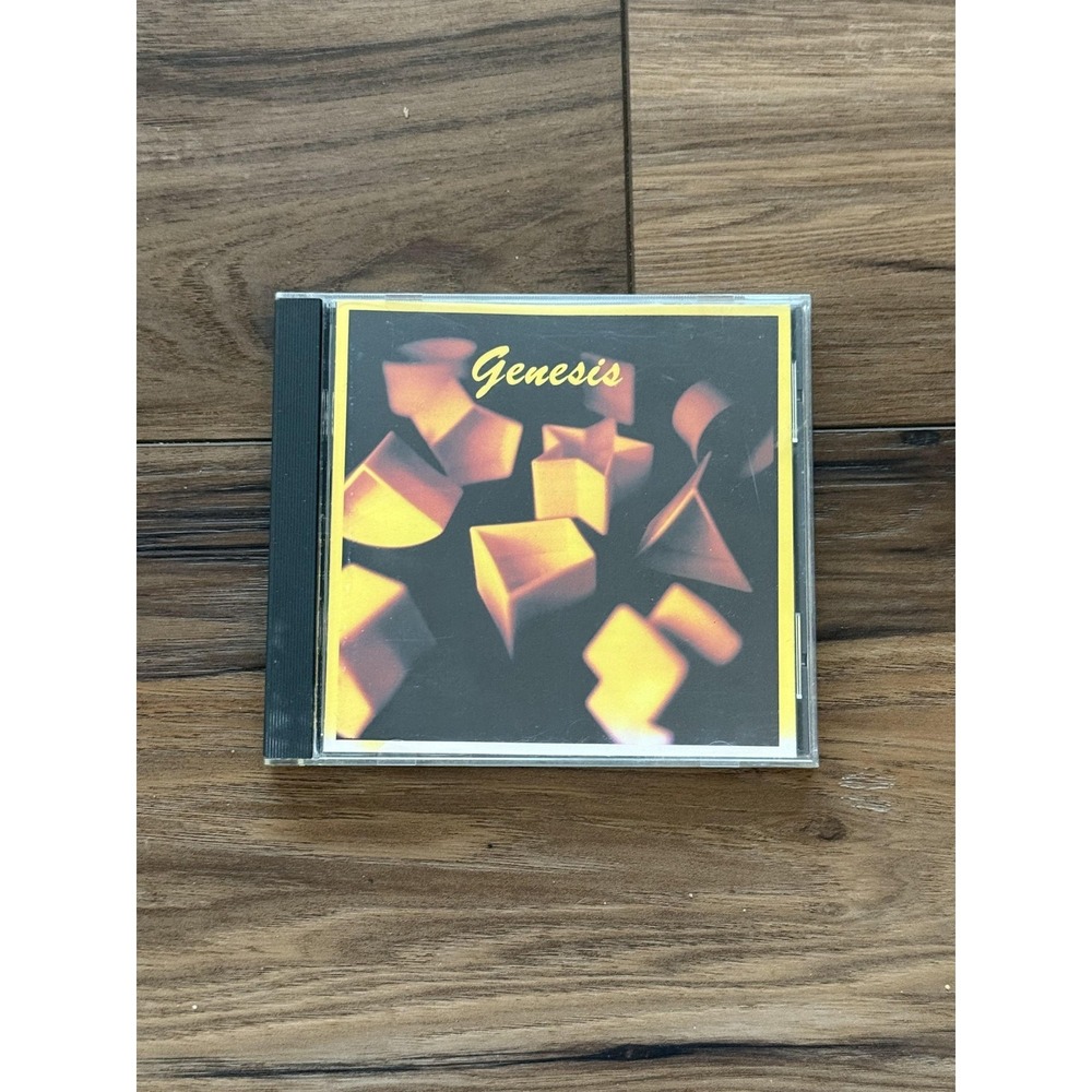 Genesis CD‎ Genesis 1983 Rock Progressive Pop Rock Album Yellow Jewel Case USA